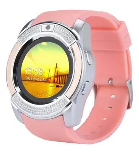 מפעל זול V8 SmartWatch BT מסך מגע שעון יד עם מצלמה/כרטיס ה-SIM חריץ ספורט חכם שעון חכם ילדים שעון