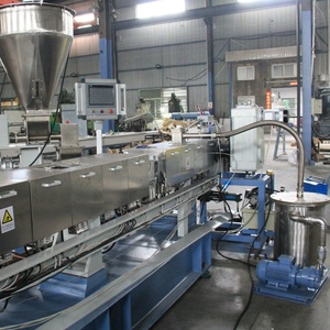 Making Machine Plastic Granulating Equipment Plastic Extruder Pellet Machine Starch Biodegradable Plastic Bag Pelletizing Extruder Granules Making Machine Production Line