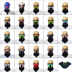 Party led gesicht eye glow in <span class=keywords><strong>the</strong></span> dark maske halloween el panel maske - Product Image 6