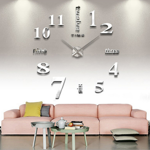 Della novità <span class=keywords><strong>moderno</strong></span> design per la casa decorativo autoadesivo della <span class=keywords><strong>parete</strong></span> <span class=keywords><strong>orologio</strong></span> 3D senza telaio <span class=keywords><strong>grande</strong></span> DIY <span class=keywords><strong>orologio</strong></span> <span class=keywords><strong>da</strong></span> <span class=keywords><strong>parete</strong></span> - Product Image 1