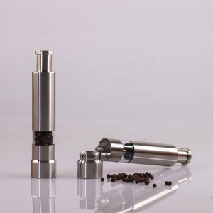 Premium High Quality Portable <strong>Mini</strong> Stainless Steel Salt Pepper <strong>Grinder</strong> Mill With Single Pack - Product Image 3