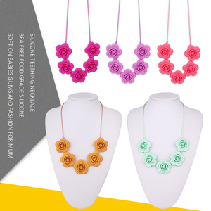 סיטונאי רך לעיסה סיליקון הנקה שרשרת, תינוק בקיעת שיניים שרשרת - Product Image 3