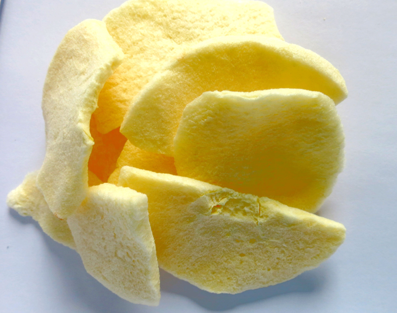 Fruit Vegetable Snacks Frozen Dried Yellow
