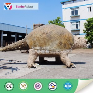 Sanhe vida robot tamaño vivid animatronics glyptodons prehistoria resina de tamaño animal para la venta - Product Image 5