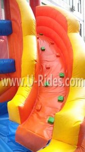 Bán Buôn Thương Mại Cấp Inflatable Khô Và Ướt Trượt Nước Trượt Với Hồ Bơi Banzai Typhoon Twist Inflatable Trượt Nước - Product Image 3