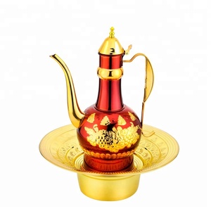 Hot <strong>Sale</strong> Arab Hand Washing Set Muslim Hand <strong>Water</strong> <strong>Kettle</strong> and Washing Pot Set Stainless Steel Acceptable All-season Sustainable