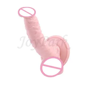 Ryjpark — gode à ventouse pour hommes et filles, en PVC, avec pénis doux et à sensation de peau réelle, sensation de sexe, forte, 23CM