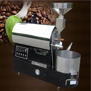 2024 Tambor Tipo Coffee Bean Roaster 2 kg Capacidade Comercial Café Roasting Machine com Certificação CE