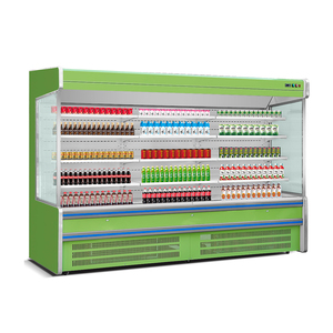 Chine usine meilleur prix lait affichage ouvert de multi-plate-forme de supermarché - Product Image 3