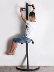 Espositore per Biciclette in Metallo da Interno con Supporto e Vano Portaoggetti Nero 200x75cm Capacità di Carico 50kg Design Salvaspazio - Product Image 4