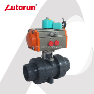 Chiết Giang Ôn Châu PVC PPH Khí Nén Actuated Ball <span class=keywords><strong>Valve</strong></span> - Product Image 2
