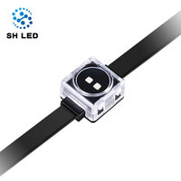 2 Đèn LED RGB DMX LED Hiển Thị Ma Trận Điểm Ảnh Kỹ Thuật Số Ánh Sáng Điểm Ảnh Cho Tòa Nhà Ngoài Trời