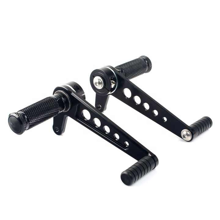 CNC Universal Cafe Racer Adjustable Motorcycle Rear Sets