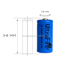 Mein alibaba zylindrischen akkus 16340 akku, li-ion 16340 akku, li-ion akku <span class=keywords><strong>3</strong></span>,7 v 1000 mah - Product Image 2