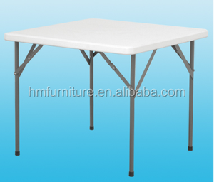 Mesa cuadrada plegable de plástico, 87cm - Product Image 5