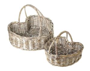 Lớn Thủ Công Truyền Thống Trống <span class=keywords><strong>Wicker</strong></span> <span class=keywords><strong>Picnic</strong></span> Hamper Giỏ - Product Image 5