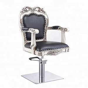 Chaise de barbier de luxe avec serrure, chaise de rasage de <span class=keywords><strong>barbe</strong></span>, vente en gros, chaise de salon de beauté - Product Image 4