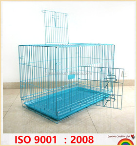 Toptan büyük açık galvanizli pet ekran köpek kafesi - Product Image 5