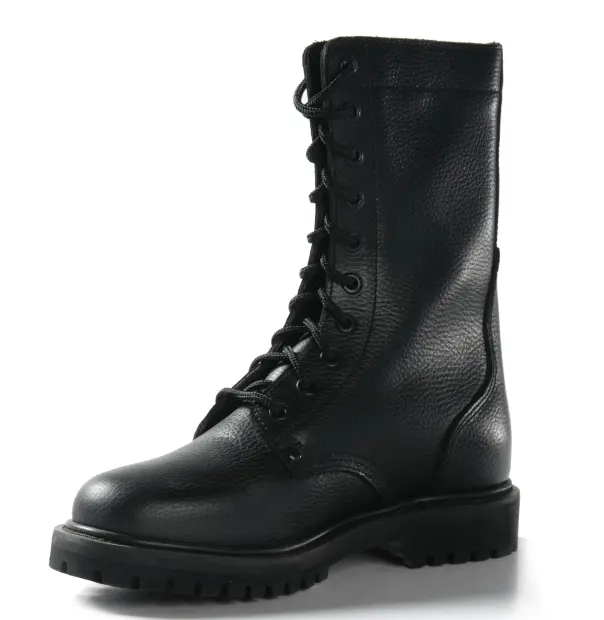 Genuine Leather Combat black Boots