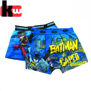 Comercio al por mayor de dibujos animados impreso cómodo ropa interior/algodón spandex hombres <span class=keywords><strong>boxeador</strong></span> escritos - Product Image 3