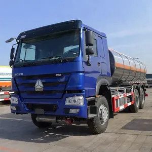 China SINOTRUK HOWO new 6x4 oil Diesel tank truck 20000L Fuel Tank oil Petrol bowser truck With Refueling Gun best -selling