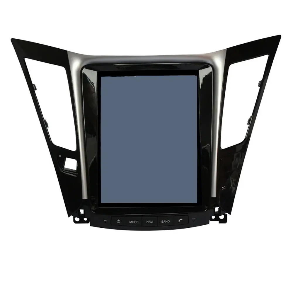 10.4 "Tesla Tipe Android Car DVD Player Navigation GPS Radio untuk HYUNDAI Sonata 8 2010-2015