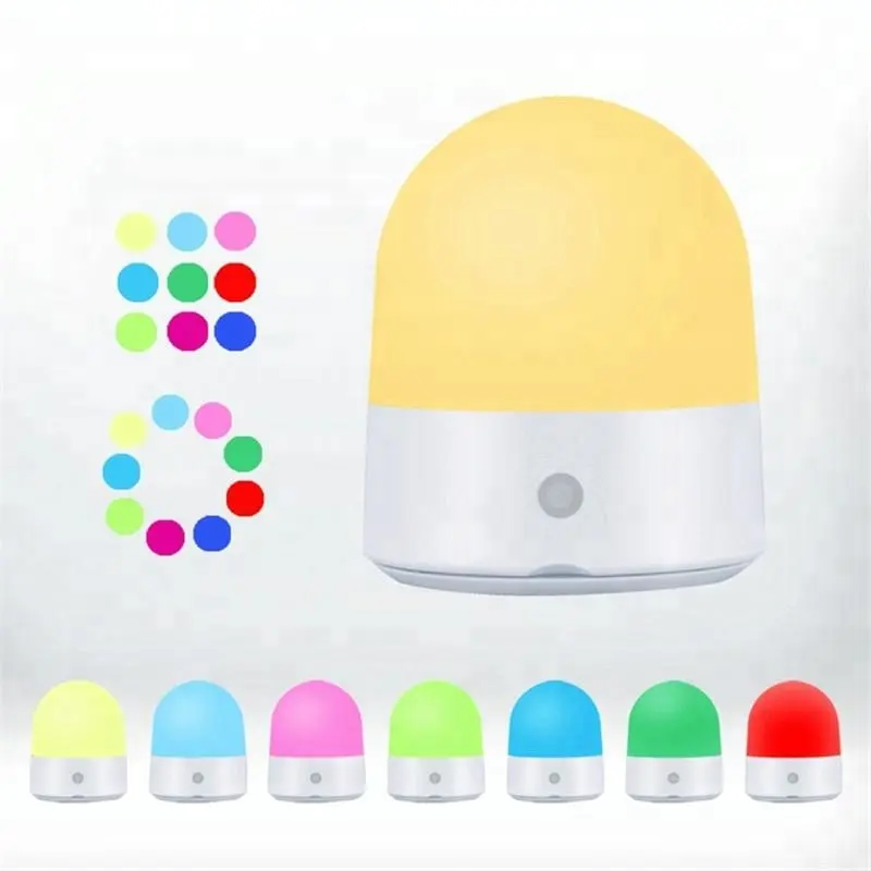 Rgb bunte mini smart usb schreibtischlampe drahtlose automatische keine verdrahtung bewegungssensor led-nachtlicht für baby zimmer