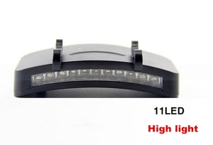 11 LED Camping Walking lavorando in bicicletta Hunting Hunting Clip sulla luce del cappello - Product Image 4