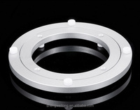Voll kugellager Flache Dreh platte Plattenspieler Aluminium Metall Lazy Susan Hardware Drehscheiben lager Schwenk platte