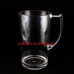 Mug de bière en plastique transparent et incassable, ml, 20oz - Product Image 2