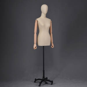 Maniquí de Sastre Femenino <span class=keywords><strong>con</strong></span> Brazo de Madera Articulado - Product Image 2