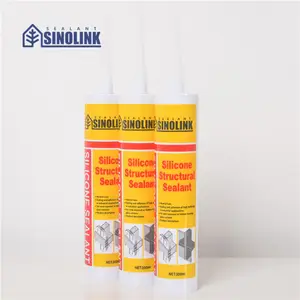 SINOLINK transparent silicone structural sealant tube for glass