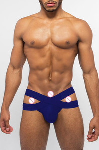 Colección Moderna Personalizada, Calzoncillos Boxer de Tela Tejida de Alta Calidad para Hombre, Ropa Interior Deportiva, Suspensorio para Hombre <span class=keywords><strong>Gay</strong></span> Sexy - Product Image 2