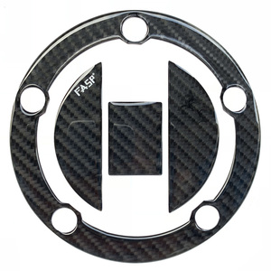 Per yamaha fz8 fz09 fjr1300 <span class=keywords><strong>tdm</strong></span> 900 fz6 tappo del serbatoio del gas combustibile dell'olio motore adesivo in fibra di carbonio 3d di qualità superiore - Product Image 2