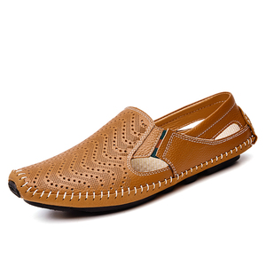 Uomo casual <span class=keywords><strong>scarpe</strong></span> di cuoio nuovo stile mocassino driving <span class=keywords><strong>scarpe</strong></span> <span class=keywords><strong>con</strong></span> i buchi - Product Image 1