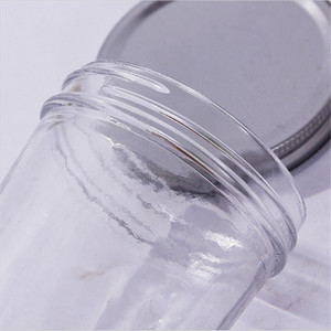 Personnalisé en gros 250ml vis couvercle <span class=keywords><strong>vide</strong></span> mini <span class=keywords><strong>pas</strong></span> <span class=keywords><strong>cher</strong></span> petits pots en verre pour <span class=keywords><strong>confiture</strong></span> - Product Image 2