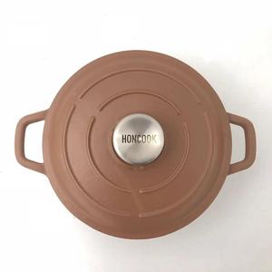 Keramische Coating Gietijzeren Kookgerei Set Anti-aanbak Emaille Braadpan Soep Stoofpot Voorraad Koken Nederlandse Oven - Product Image 2