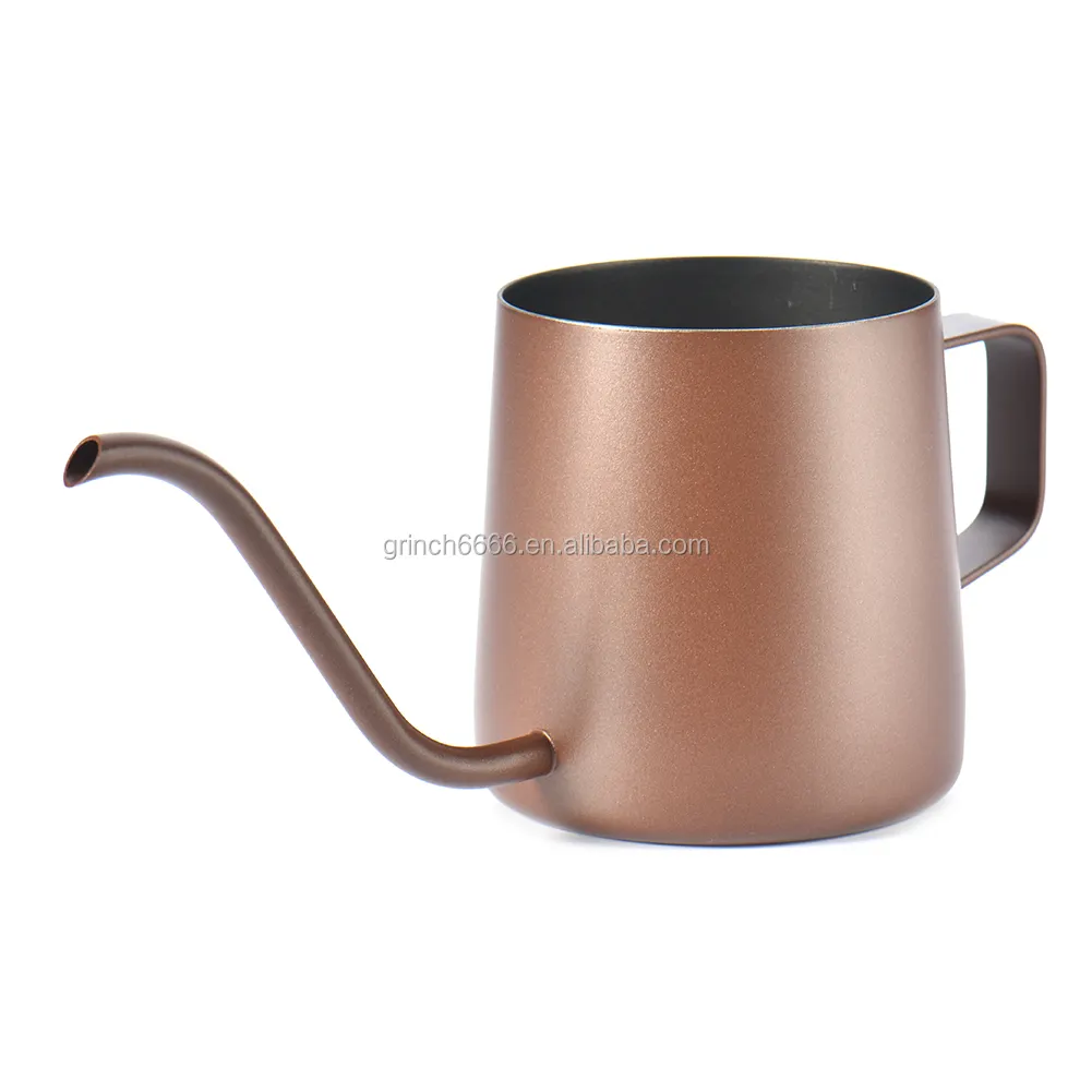 Hangende Oor Type Hand Infuus Koffiepot Roestvrijstalen Ganzenhals Koffiepot Lange Tuit Koffieketel