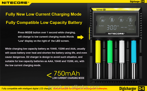 Absolutamente Original de Alta Calidad Nitecore <span class=keywords><strong>Digi</strong></span> D4 Cargador Al Por Mayor De Enook empresa. - Product Image 3