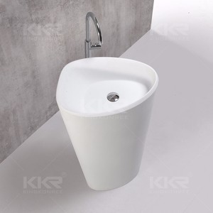 <span class=keywords><strong>Salle</strong></span> <span class=keywords><strong>de</strong></span> bains lavabo sur colonne / étage permanent bassin - Product Image 6