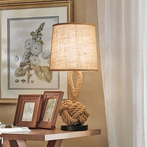 <span class=keywords><strong>Lampe</strong></span> <span class=keywords><strong>de</strong></span> table vintage en <span class=keywords><strong>corde</strong></span> <span class=keywords><strong>de</strong></span> chanvre, <span class=keywords><strong>lampe</strong></span> <span class=keywords><strong>de</strong></span> bureau d'hôtel, <span class=keywords><strong>lampe</strong></span> <span class=keywords><strong>de</strong></span> <span class=keywords><strong>chevet</strong></span> en lin, abat-jour en tissu, <span class=keywords><strong>lampe</strong></span> <span class=keywords><strong>de</strong></span> table - Product Image 2