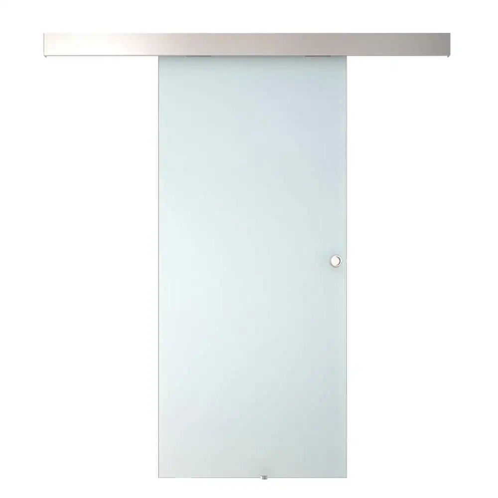 Moderne Innen Zubehör, schiebe Barn Door Hardware Aluminiumschiene Kit für Home Office