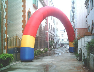 Arco inflable Iluminado publicidad inflable puerta de arco de encargo Promocional - Product Image 2