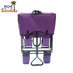 Cheap Price Collapsible Lightweight High Capacity <strong>Motorized</strong> Kids <strong>Wagon</strong> Hand Truck Wheel Barrow Handcart Trolley - Product Image 6