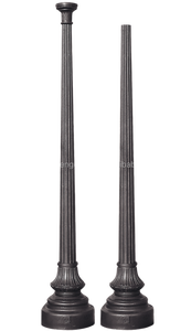 장식적인 가로등 폴란드 무쇠 전등 기둥 고대 정원 램프 - Product Image 2