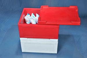 Glacière en plastique 35L couleur personnalisée avec isolation thermique pour le camping, le pique-nique, la pêche et les activités de plein air - Product Image 2