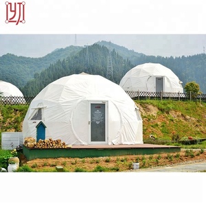 Più nuovo fuoco ritardante di glamping portatile <span class=keywords><strong>safari</strong></span> hotel tenda (di lusso) - Product Image 3