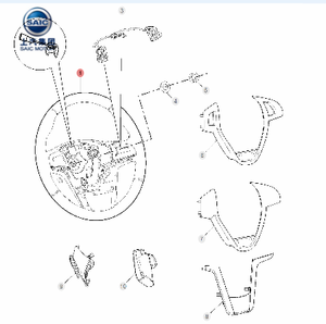 <span class=keywords><strong>Ricambi</strong></span> originali volante per <span class=keywords><strong>auto</strong></span> classico per SAIC MG3 MG5 MG6 MG7 MG350 MG550 MG750 MGZS MGGS - Product Image 2