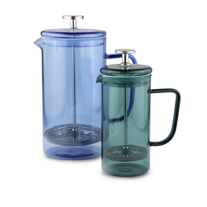 <span class=keywords><strong>Cafetera</strong></span> Francesa <span class=keywords><strong>de</strong></span> Color Azul, <span class=keywords><strong>Cafetera</strong></span> Espresso y Tetera con Triple <span class=keywords><strong>Filtro</strong></span>, Émbolo <span class=keywords><strong>de</strong></span> Acero Inoxidable - Product Image 1