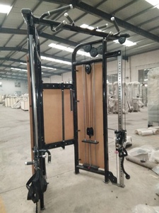 Per Il Fitness Commerciale <span class=keywords><strong>Dual</strong></span> Funzionale Trainer Cavo Crossover Regolabile Puleggia Funzionale Trainer Macchina Attrezzature da Palestra FM-1002 - Product Image 2